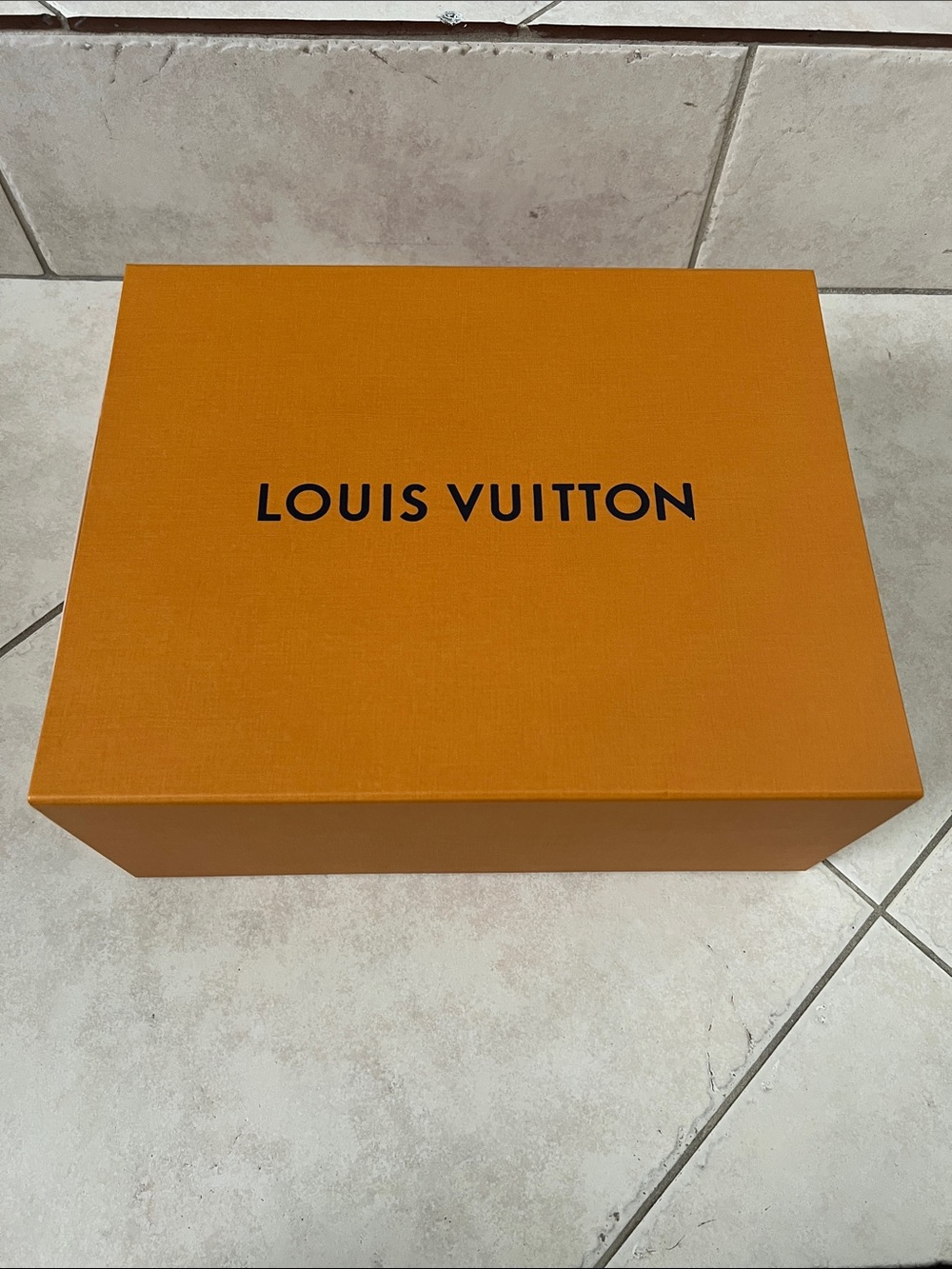 Louis Vuitton shoes box